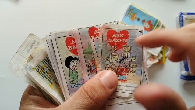 Вкладыши от жвачек TipiTip, Turbo и др. Обзор 35 от Plombir13 смотреть онлайн