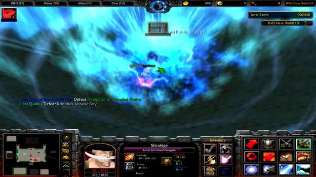khh - Warcraft III map Bleach vs One Piece New World 1.0 เอ็ดเวิร์ด นิวเกน (หนวดขาว) ผู้เป็นตำนาน смотреть онлайн