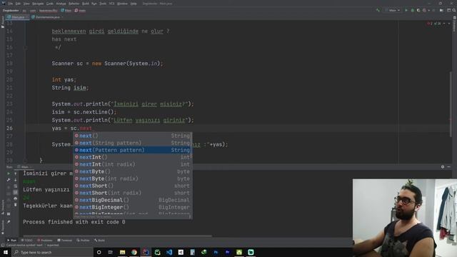 Java Eğitimi 2021 -4- Kullanıcıdan Girdi Alma (Scanner nesnesi) смотреть онлайн