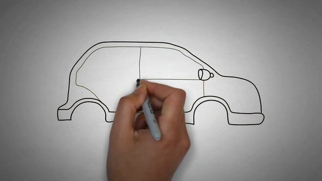 Как НАРИСОВАТЬ Рисунки карандашом машинка смотреть онлайн