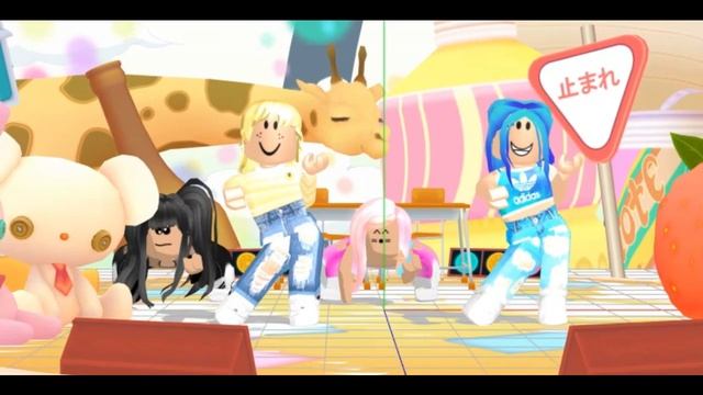 ROBLOX X MMD BBHMM [Hair Ponytail Physics test] смотреть онлайн