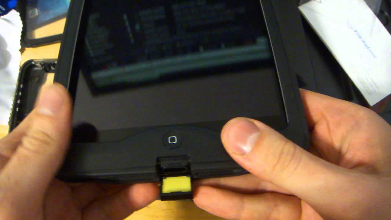 IPad Mini Retina LifeProof - переодевание