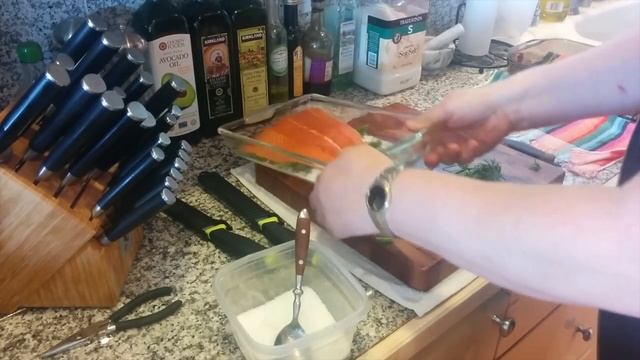 Засолка красной рыбы за 5 минут (рецепт) смотреть онлайн