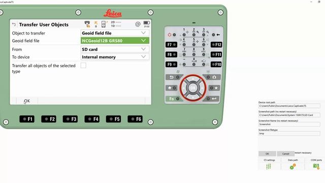 Leica Captivate: Uploading Geoids смотреть онлайн