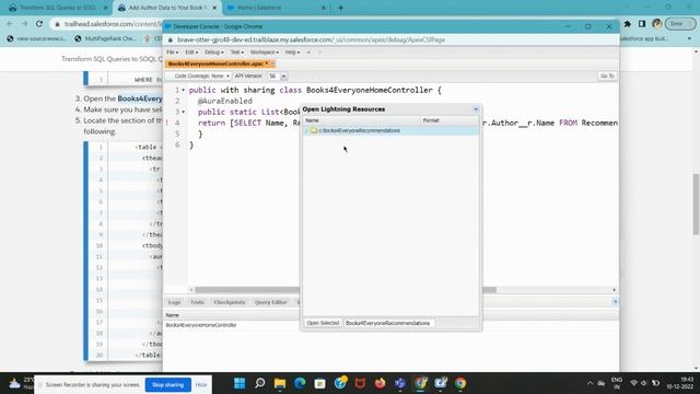 Add Author Data to Your Book Ratings Component | Transform SQL Queries to SOQL Queries in Lightning смотреть онлайн