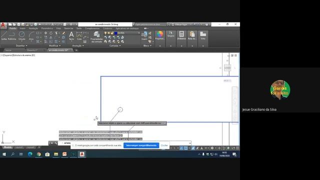 Desenho de instalação de dutos de ar condicionado no AUTOCAD смотреть онлайн