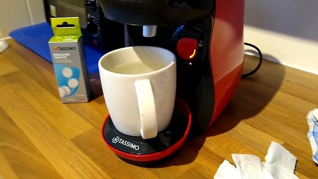 Bosch Tassimo Happy (CTPM12) Coffee Maker Descaling