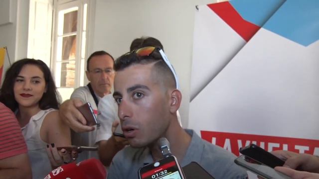 Fabio Aru - intervista prima della gara - Vuelta a España 2018 смотреть онлайн