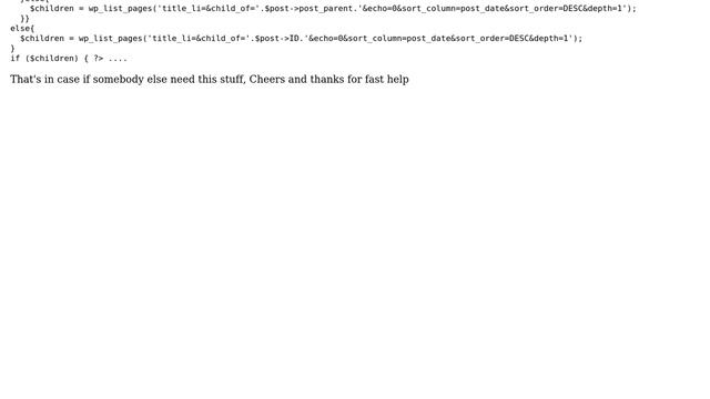 Wordpress: List Child Pages of Parent Parent Page (Child pages from Grand Parent) (2 Solutions!!) смотреть онлайн