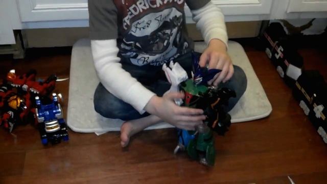 Power Rangers Jungle Fury Megazords review смотреть онлайн