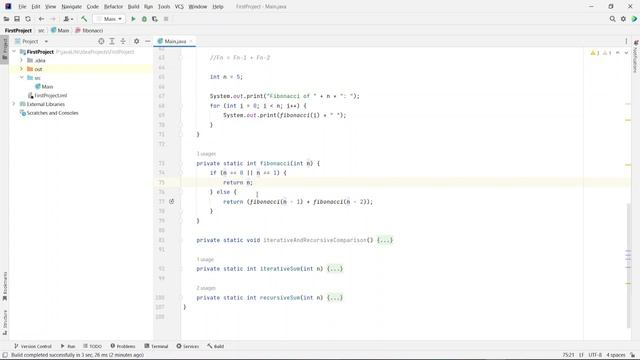 Рекурсія | Java смотреть онлайн