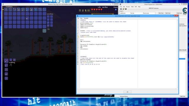 Terraria 1.3 Cheats: Infinite Items + Max Item Cheat! (Cheat Engine 6.4 Tutorial) смотреть онлайн