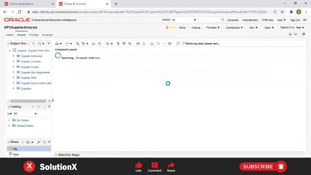 Oracle Transactional Business Intelligence - Part 04 | Oracle Tutorial | SolutionX смотреть онлайн