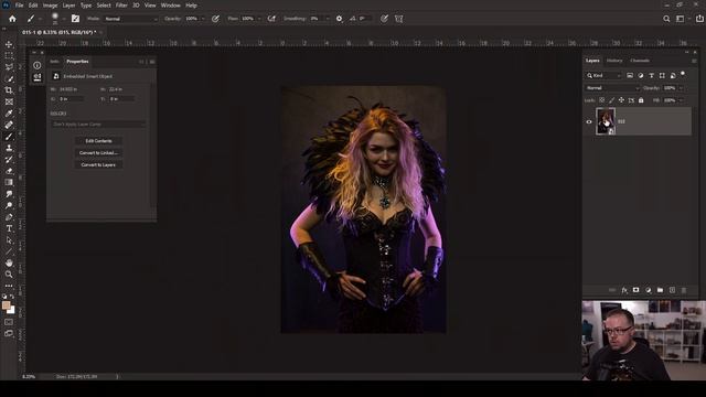 How to use Smart Objects in Adobe Photoshop смотреть онлайн