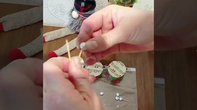 Diy Christmas toy , игрушка на ёлку / новогодний декор/ поделки / переделки /ручная работа/ смотреть онлайн