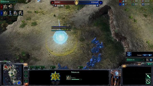 HD Starcraft 2 Huk v MC g3 смотреть онлайн