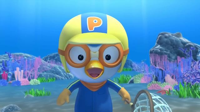 Pororo Shark Toy Story | #3 Rescuing Eddy | Somebody Help Us! | Pororo's mini world смотреть онлайн