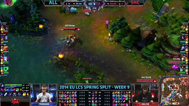 Итоги девятой недели LCS: Габмиты, Альянс и СК смотреть онлайн
