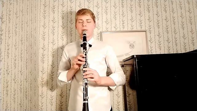 К.М.фон Вебер. Вариации ор.33. Исполняет Сергей Клепов (кларнет） смотреть онлайн
