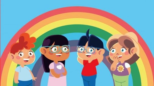 Rainbow Song for Kids | Colors of Rainbow Song | Rainbow Friends Song