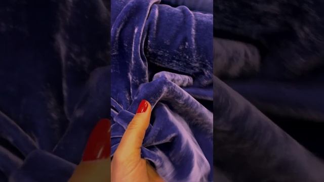 бархат цвета кобальт