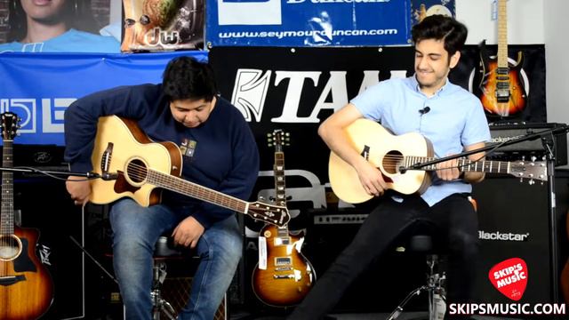 Mini Acoustic Guitars @ Skip's Music - Guitars And Coffee