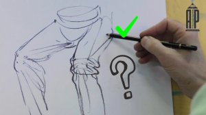 Как обычно рисуют СКЛАДКИ НА ОДЕЖДЕ и как правильно рисовать!? - Александр Рыжкин