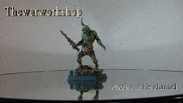 Plague bearer of Nurgle by TheWarworkshop - Warhammer Fanatsy Battle. смотреть онлайн