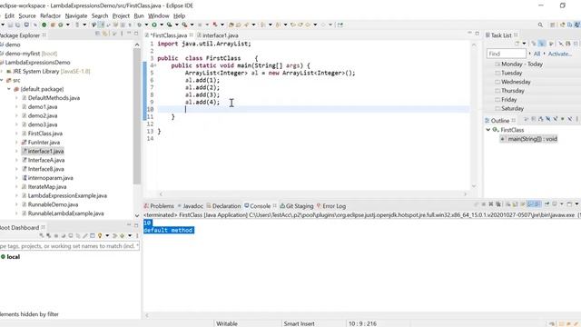Lambda Expression in Java 8 смотреть онлайн