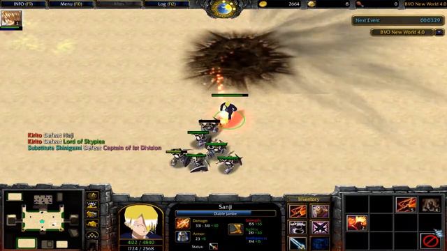 Music + Game Warcraft The Frozen map BVO New World 4.0 (Sanji) смотреть онлайн