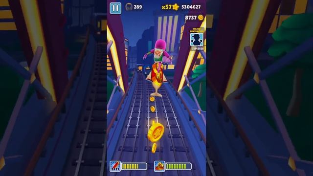 Subway Surfer Seoul - Zombie Jake Serious Outfit - Windglider Board смотреть онлайн