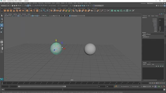 Maya Tutorial: Everything on how to move the pivot point in Maya смотреть онлайн