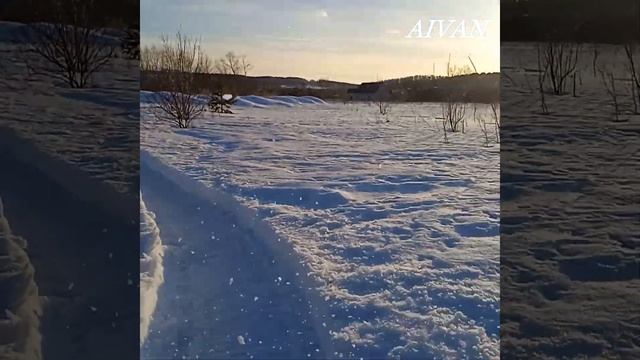 Задом наперёд на самодельном снегоходе - попробовали сесть и прокатиться! смотреть онлайн
