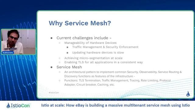 Istio at scale How eBay is building a massive multitenant service mesh using Istio смотреть онлайн