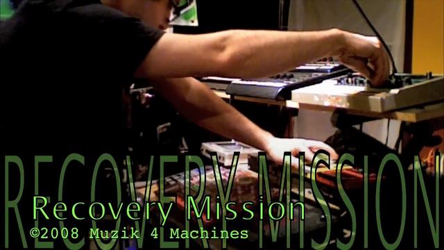 Muzik 4 Machines - Recovery Mission - minimal electro house live set смотреть онлайн