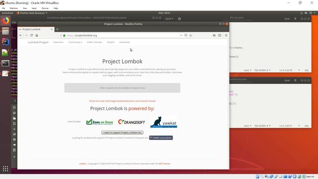 Removing Java Boiler Plate Code Using Project Lombok (without using an IDE) смотреть онлайн