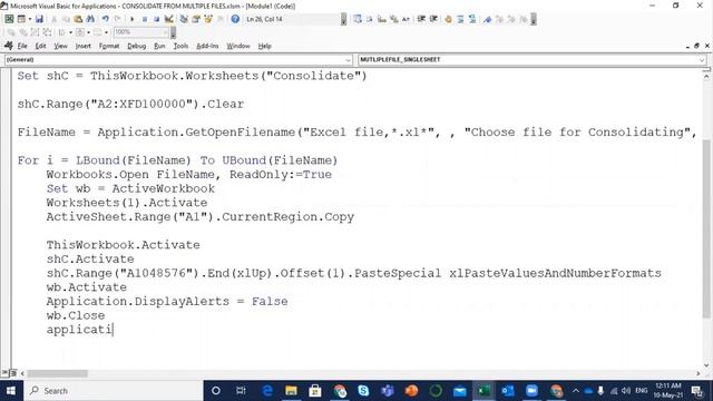 CONSOLIDATE DATA FROM MULTIPLE FILES & MULTIPLE SHEETS IN VBA | PART - 3 #levelupexcelskill смотреть онлайн