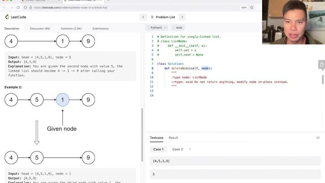 237. Delete Node in a Linked List - Day 13/31 Leetcode October Challenge смотреть онлайн