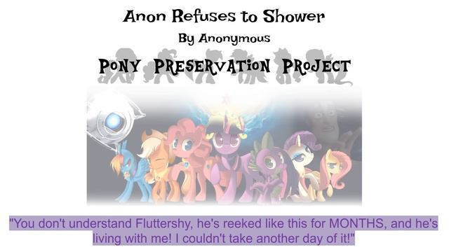 Anon Refuses to Shower [15.ai] смотреть онлайн
