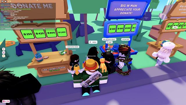 Someone accidentally gave me 10K robux in copied PLS DONATE. смотреть онлайн