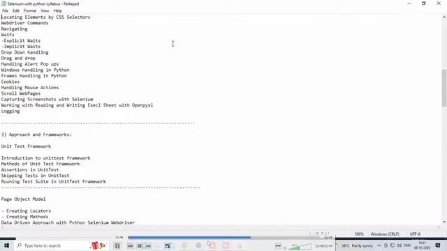 SELENIUM with PYTHON by Mr. Nikhil Raju SIr смотреть онлайн