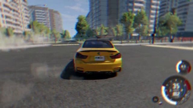 BMW M4 F82 BeamNG Street Drifting