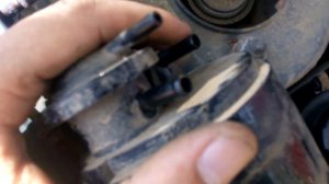 Снятие и удаление адсорбера примера Р10