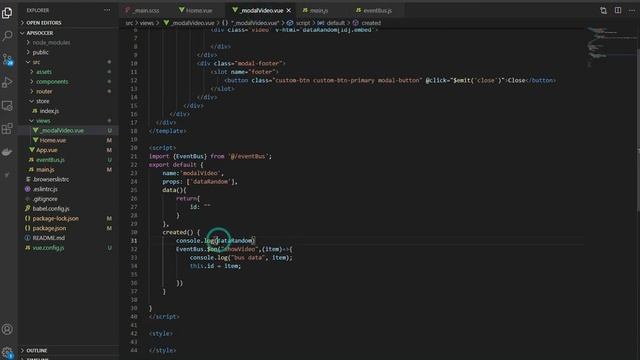 16. Como usar event Bus y la directiva v-html en vue js 2 Parte смотреть онлайн