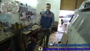 Замена подшипника задней полуоси - Toyota Land Cruiser 100 Часть 2...