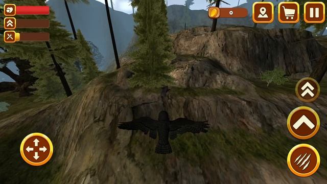 Flying Owl Simulator 3D - Android Gameplay смотреть онлайн