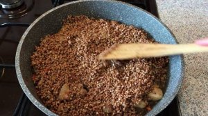 Плов из гречки со свининой - блюдо простое, не затратное, вкусное!!!