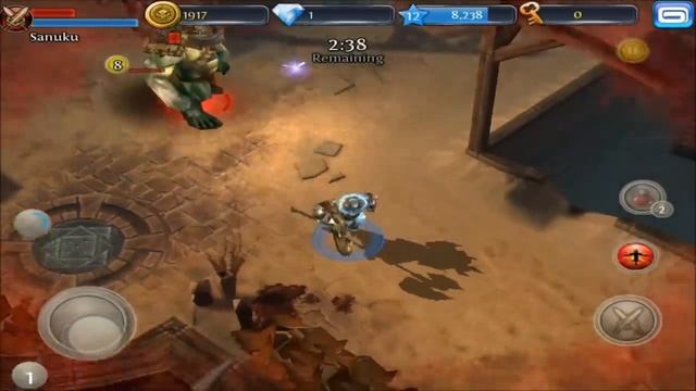 Dungeon Hunter 3 - World 1 - Wave Seven - iPad 2 - HD Gameplay Trailer смотреть онлайн