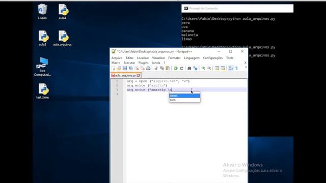 Curso Python aula 5 - Arquivos: Leitura e Gravação (csv, txt, ...) смотреть онлайн
