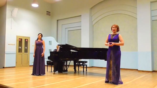 Л. Делиб Дуэт цветов (Дуэт Лакме и Малики) из оперы «Лакме» исполняют Мария Керус и Ольга Шевченко смотреть онлайн